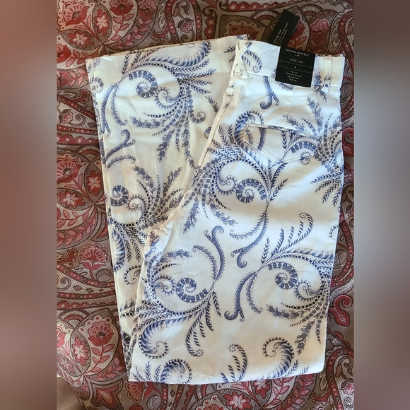 New Banana Republic Wide Leg Linen Pants Size 4 - Picture 6 of 6